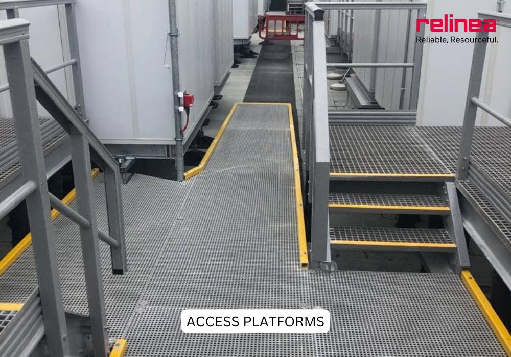 GRP GRATING ACCESS PLATFORM