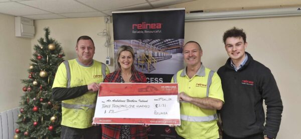 relinea air ambulance cheque presentation