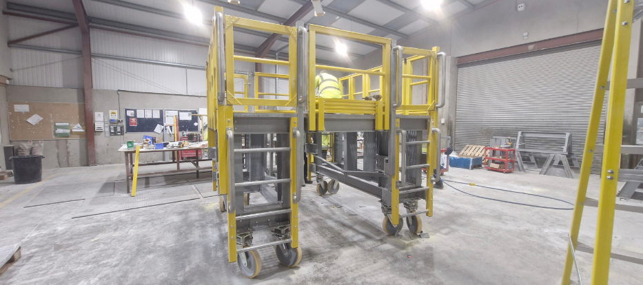 Compact Housing GRP Work Platform for Mariner A Drilling Facilities