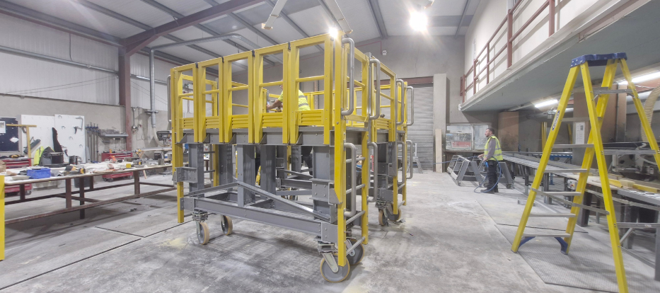 Compact Housing GRP Work Platform for Mariner A Drilling Facilities