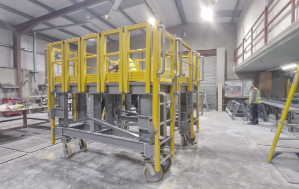 Compact Housing GRP Work Platform for Mariner A Drilling Facilities